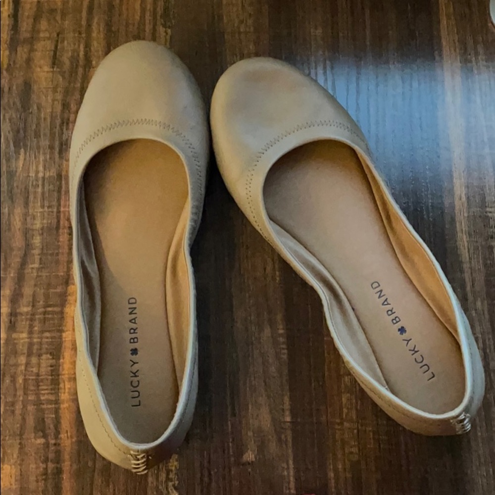 Lucky Brand Like New Erin Flats